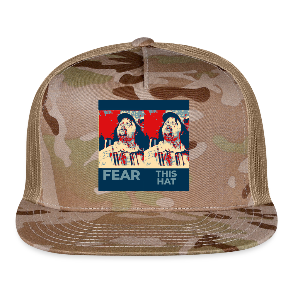 FEAR Trucker Cap - multicam\tan