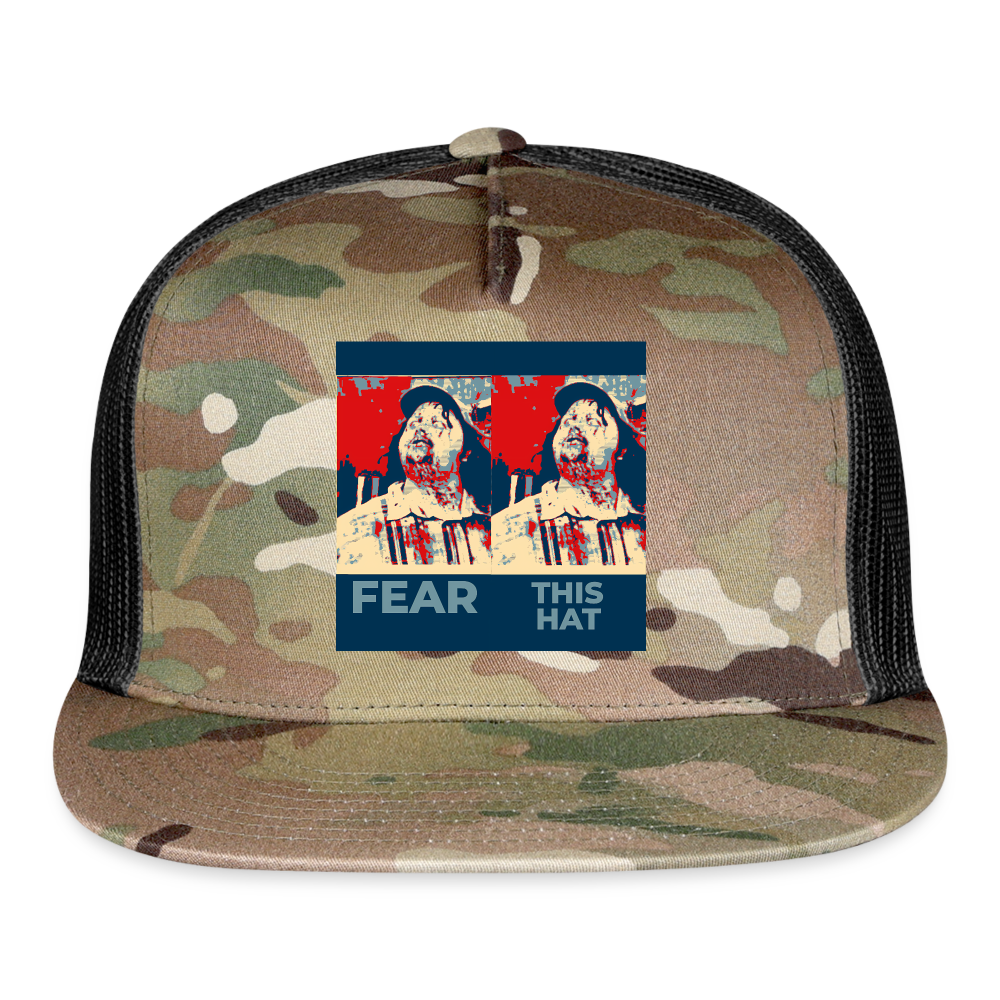 FEAR Trucker Cap - multicam\black