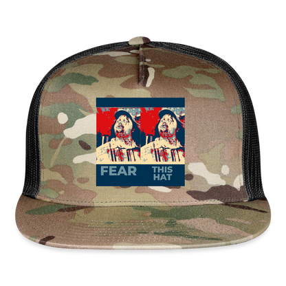 FEAR Trucker Cap - multicam\black