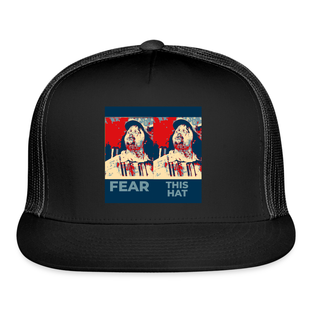 FEAR Trucker Cap - black/black